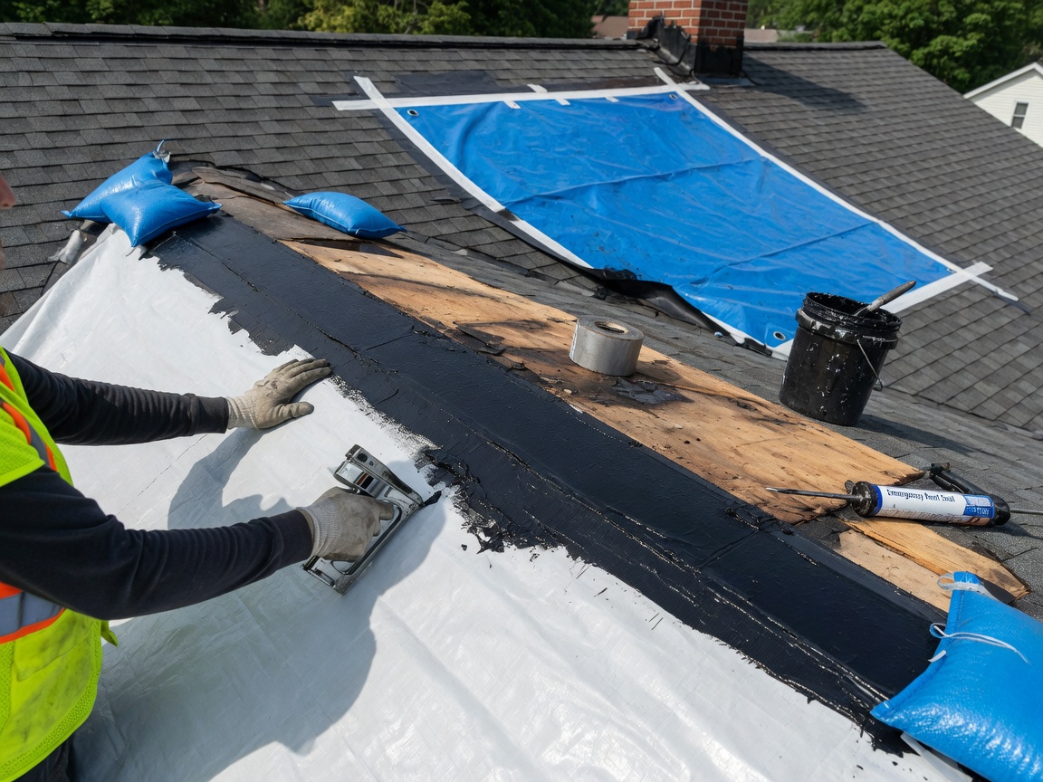 Temporary waterproofing services